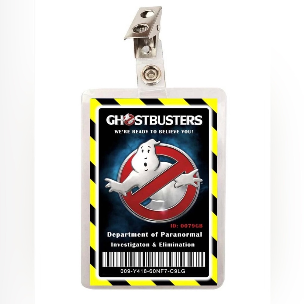 Ghostbusters ID Badge for your Halloween costume